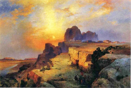 Hopi Museum, Arizona by Thomas Moran