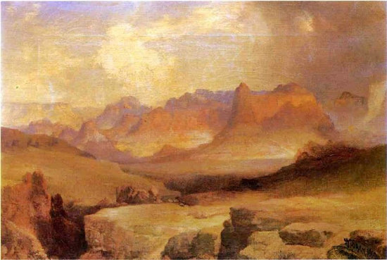 View Of Yosemite by Thomas Moran