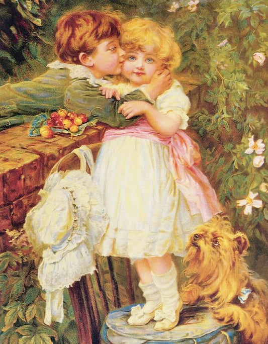 Over The Garden Wall by Frederick Morgan