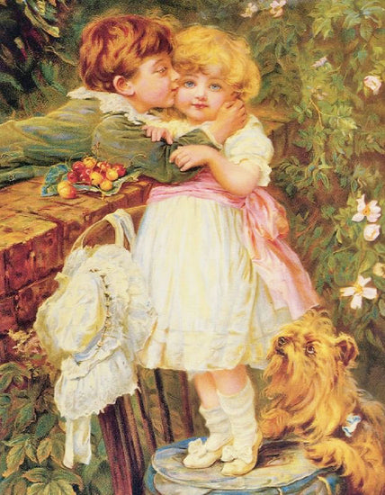 Over The Garden Wall by Frederick Morgan