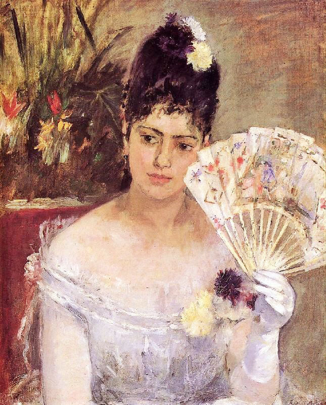 At The Ball by Berthe Morisot