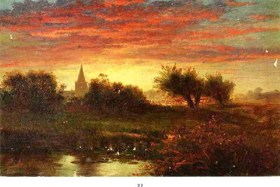 Summer Sunset by Edward Moran
