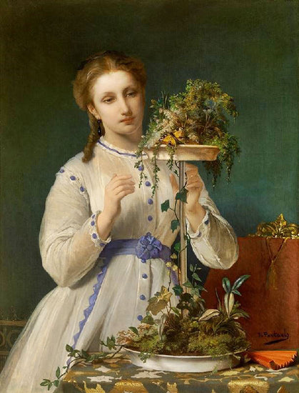 The Yellow Butterfly by Jean-François Portaels