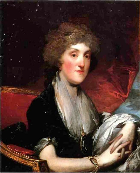 Mrs. Alexander James Dallas, Nee Arabella Maria Smith by Gilbert Stuart