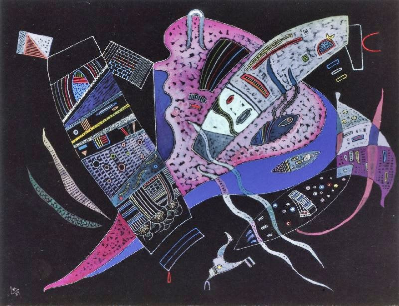 Concentré by Wassily Kandinsk