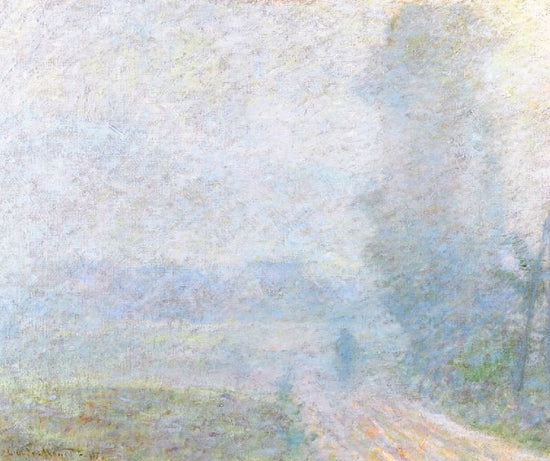 Path In The Fog by Claude Oscar Monet