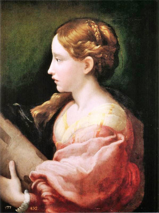 Saint Barbara by Parmigianino
