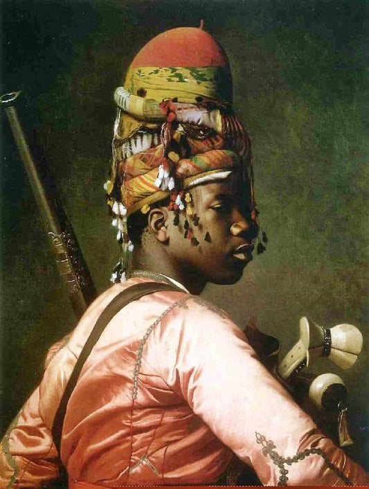 Black Bashi-Bazouk by Jean-Léon Gérôme