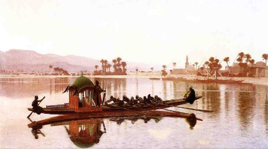 The Harem’S Excursion by Jean-Léon Gérôme