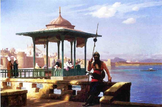 The Harem In A Kiosk by Jean-Léon Gérôme