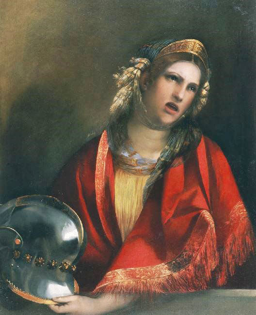 Dido Crying Over Aeneas by Dosso Dossi