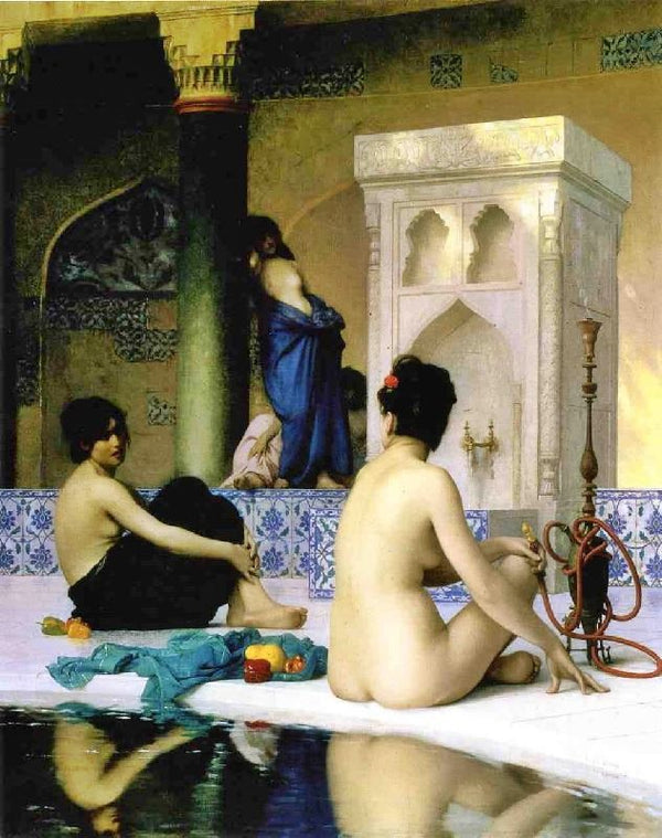 Bathing Scene by Jean-Léon Gérôme