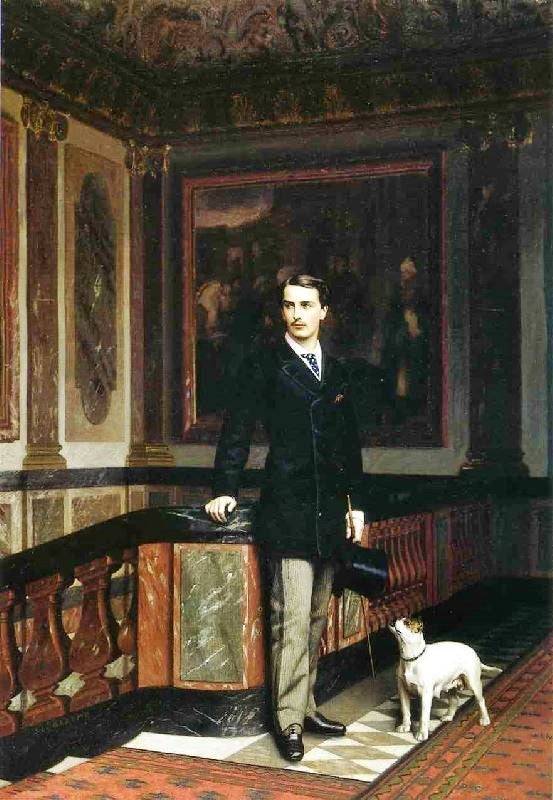 Le Comte De La Rouchefoucauld Et Duc De Doudeauville by Jean-Léon Gérôme