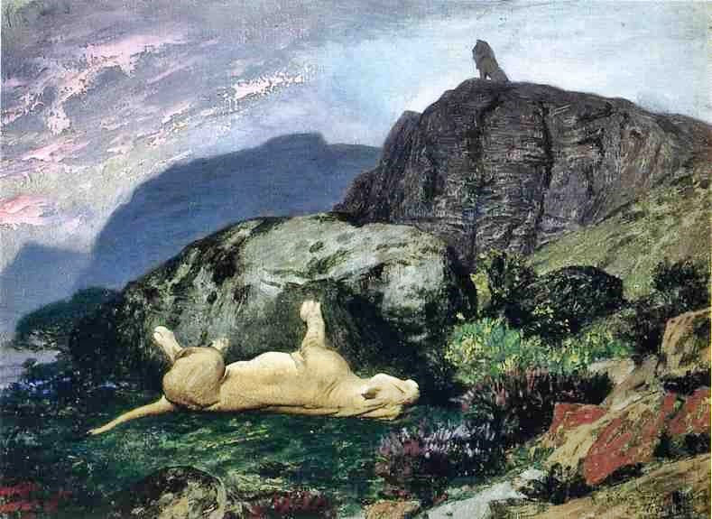 SPRING IN ARABIA, STUDY