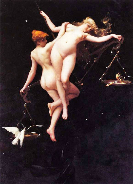 The Balance Of The Zodiac by Luis Falero