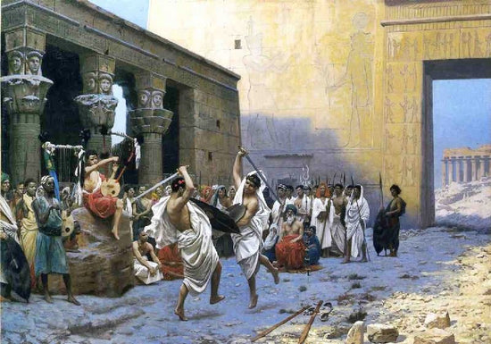 Pyrrhic Dance by Jean-Léon Gérôme