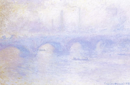 Waterloo Bridge: Effect Of Fog by Claude Oscar Monet