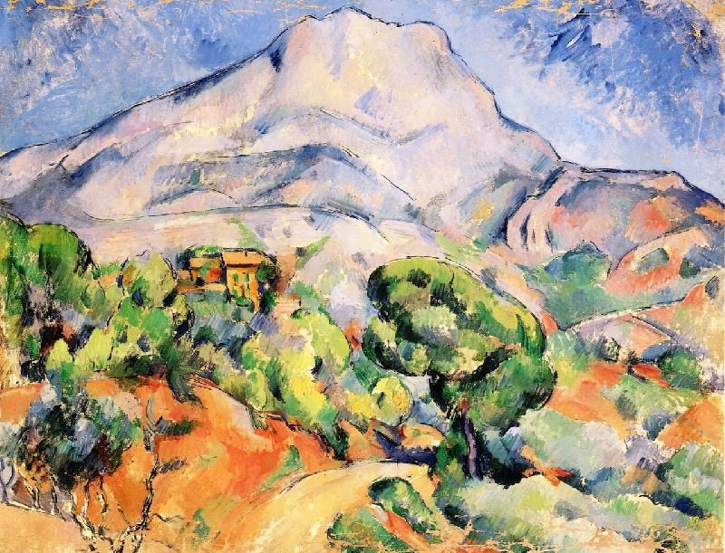 Road Near Mont Sainte-Victoire by Paul Cézanne