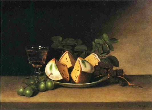 Still Life With Cake by Raphaelle Peale