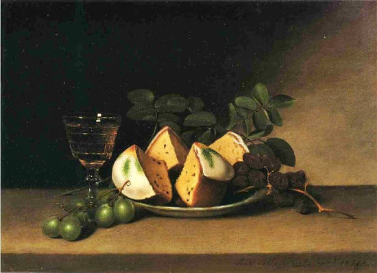 Still Life With Cake by Raphaelle Peale