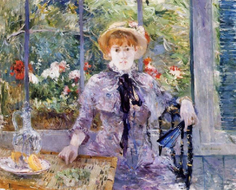 After Luncheon by Berthe Morisot