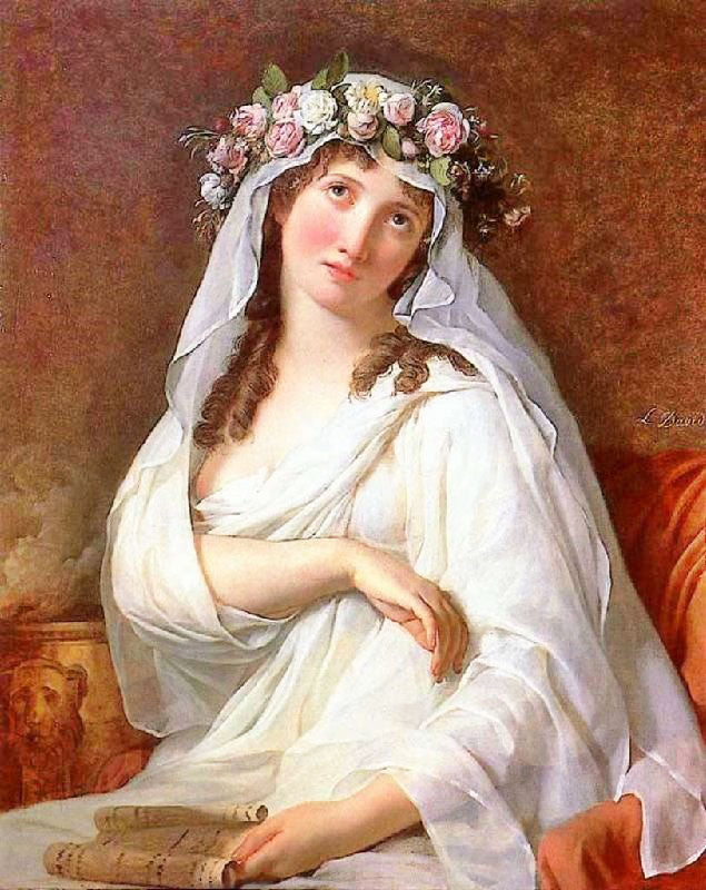 The Vestal by Jacques-Louis David