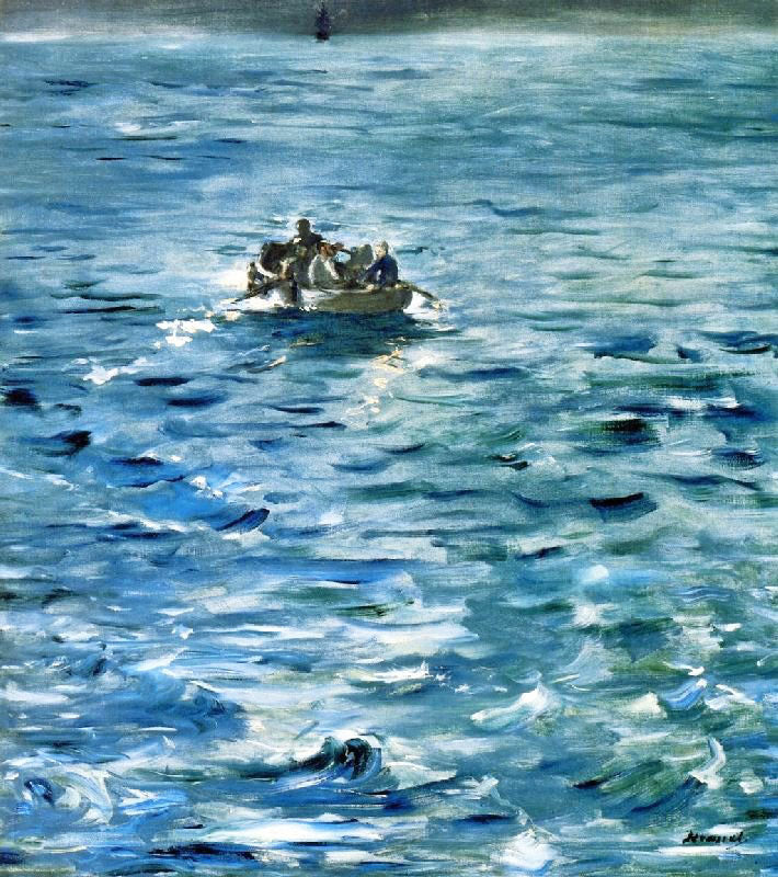 The Escape Of Rochefort by Édouard Manet