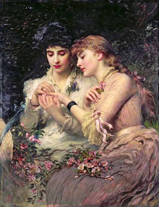 A Thorn Amidst Roses by James Sant R.A.