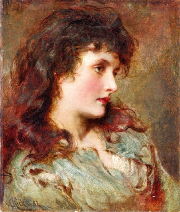 Maud Miller by George Elgar Hicks
