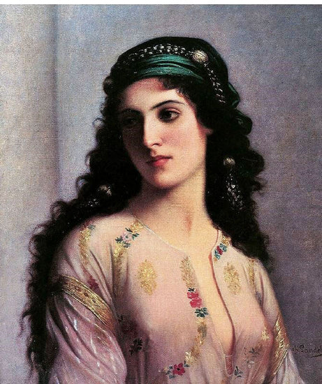 A Jewish Girl Of Tangiers by Charles Zacherie Landelle