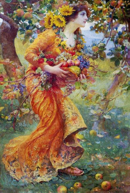 In The Orchard by Franz Dvorak