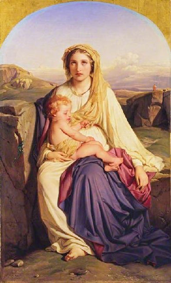 The Virgin And Child by Paul Delaroche