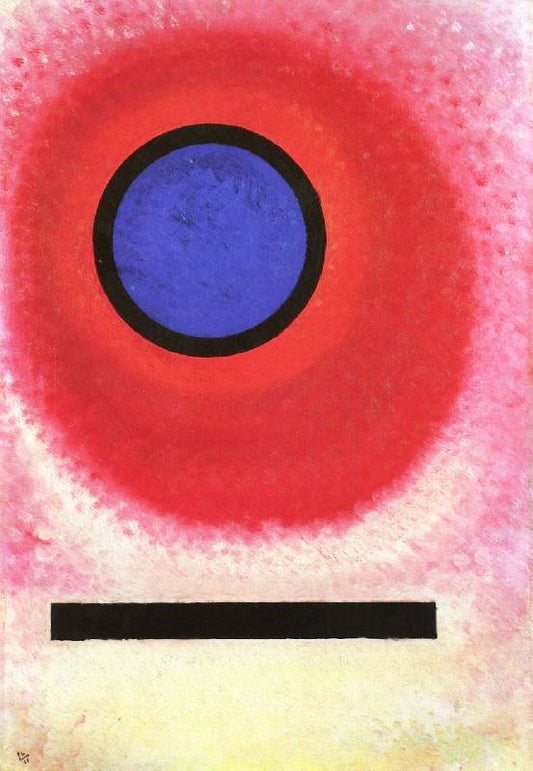Blue Circle Ii by Wassily Kandinsk