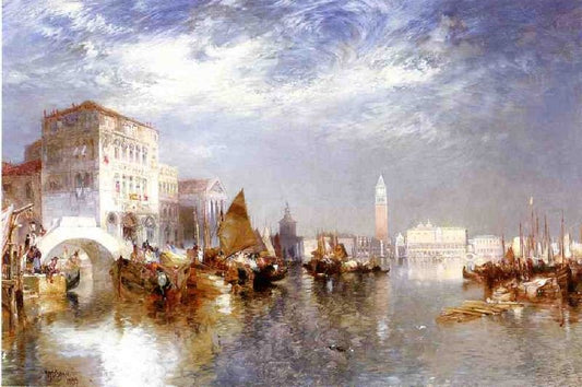Glorious Venice by Thomas Moran