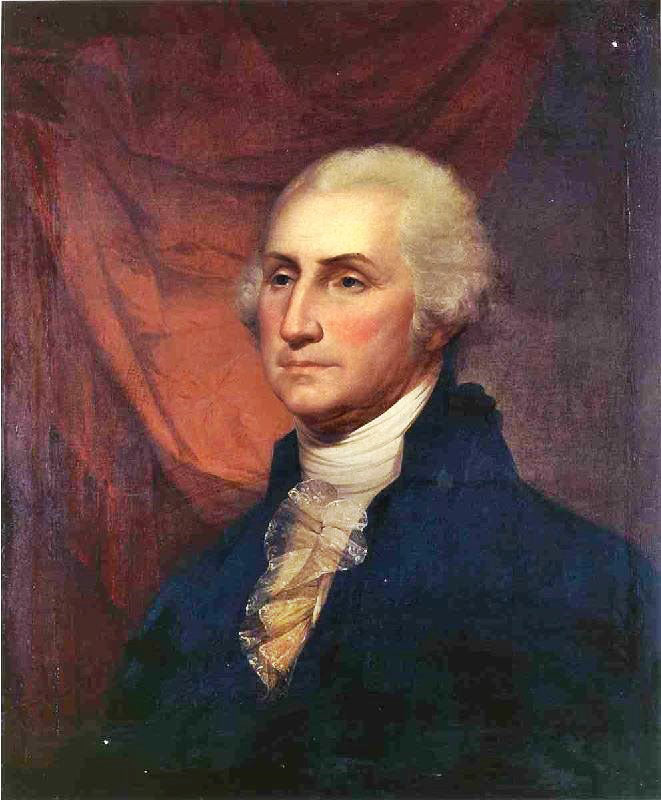 Portrait Of George Washington by Rembrandt Peale