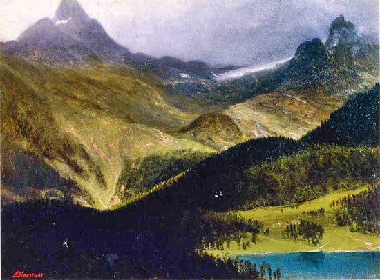Mountain Landscape I by Albert Bierstadt