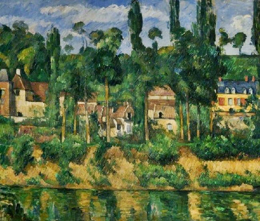 The Chateau Of Medan by Paul Cézanne