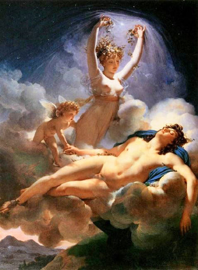 Aurora And Cephalus by Pierre-Narcisse Guerin