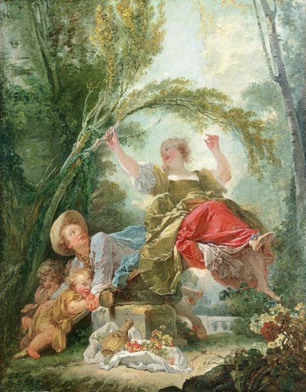 The See-Saw by Jean-Honore Fragonard