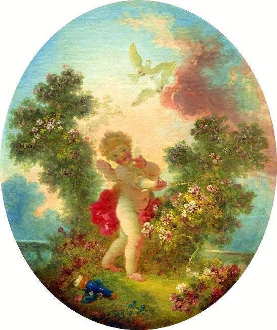 Love The Sentinel by Jean-Honore Fragonard