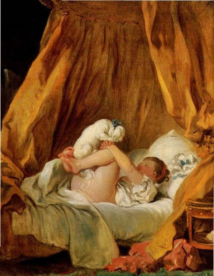 La Gimblette by Jean-Honore Fragonard