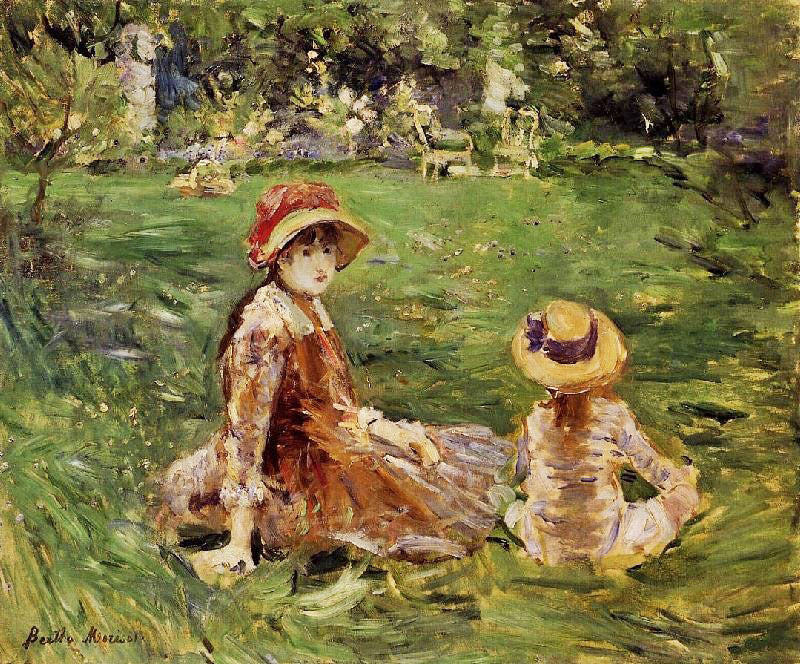 IN THE GARDEN AT MAURECOURT
