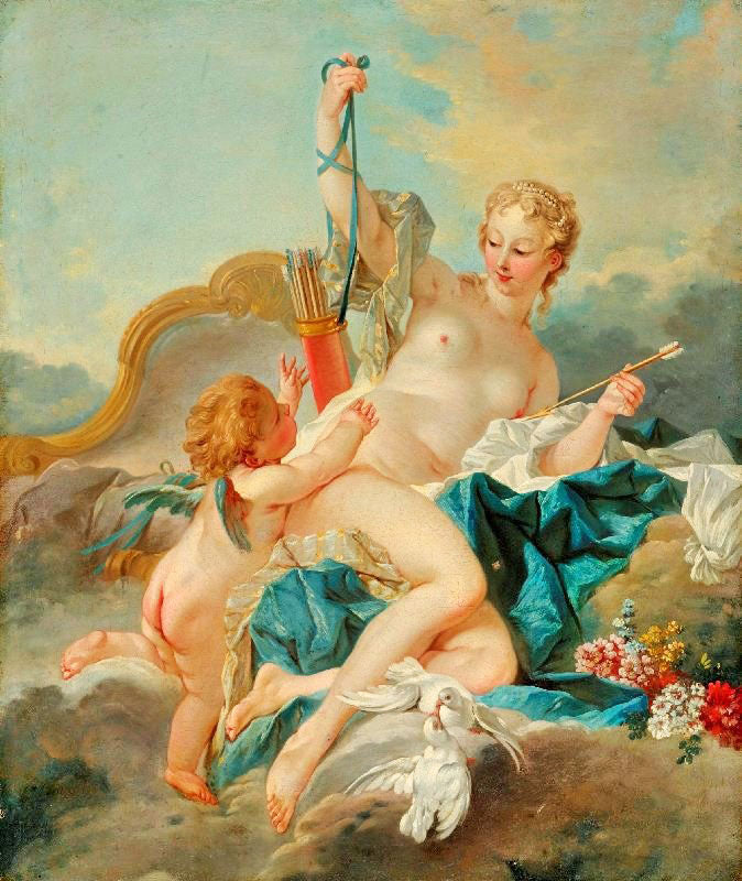 VENUS DISARMING CUPID