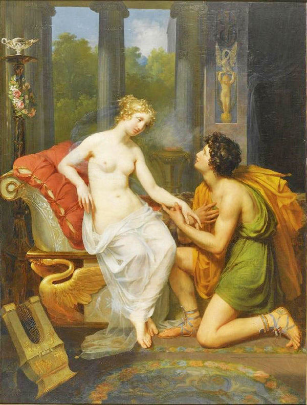 Helen And Paris by Charles Meynier