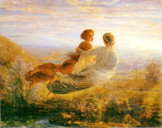 Poem Of The Soul 16, The Flight Of The Soul by Louis Janmot