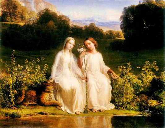Poem Of The Soul 11, Virginitas by Louis Janmot