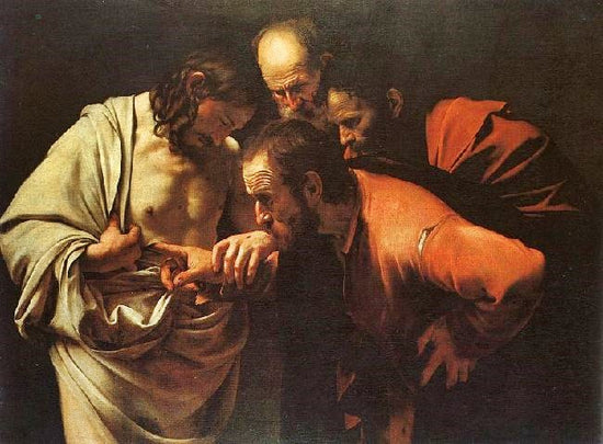 The Incredulity Of Saint Thomas by Caravaggio