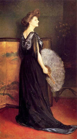 Portrait Of Mrs. Francis Stanton Blake by Julius LeBlanc Stewart
