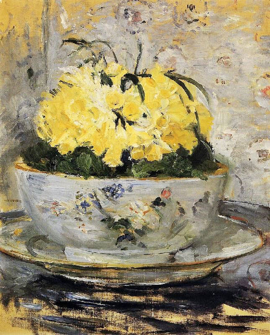Daffodils by Berthe Morisot
