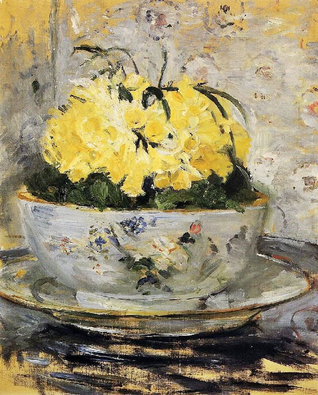 Daffodils by Berthe Morisot
